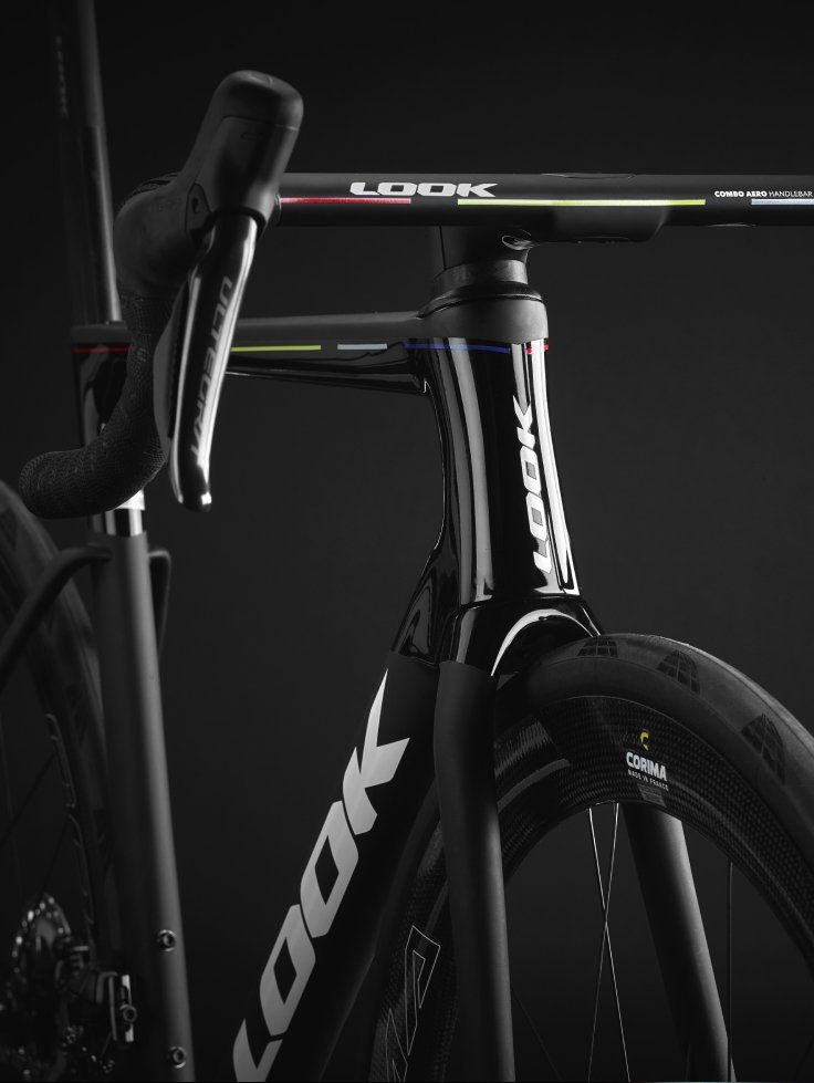 Nuevo 795 BLADE RS PROTEAM BLACK MAT GLOSSY - LOOK Cycle